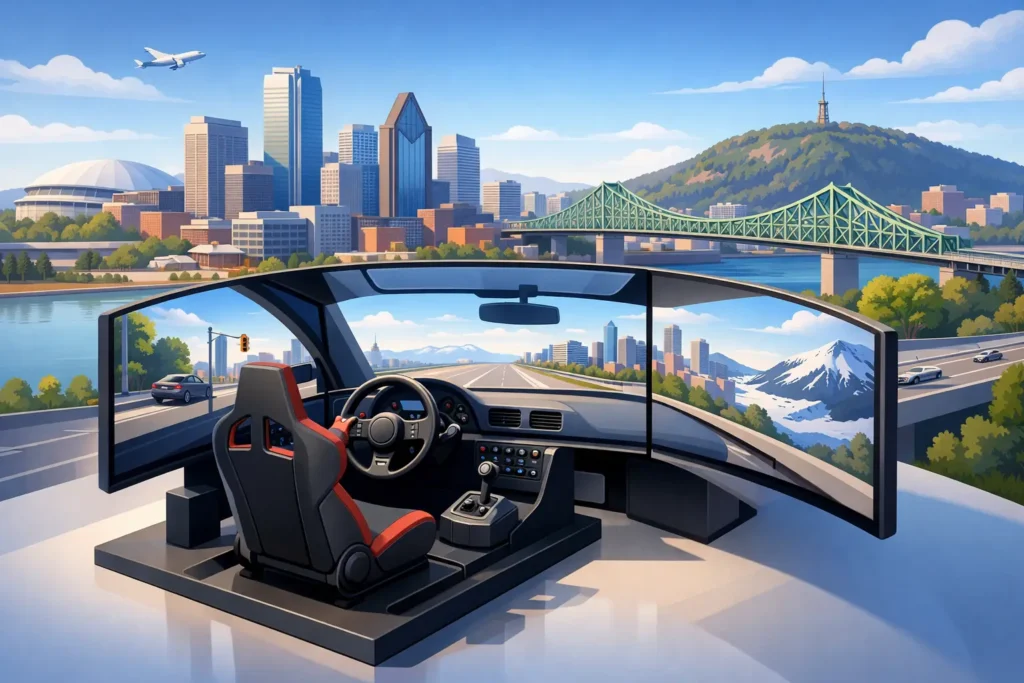 Driving Simulator Training in Montreal