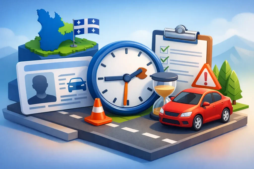 How Long to Get Class 5 License in Quebec
