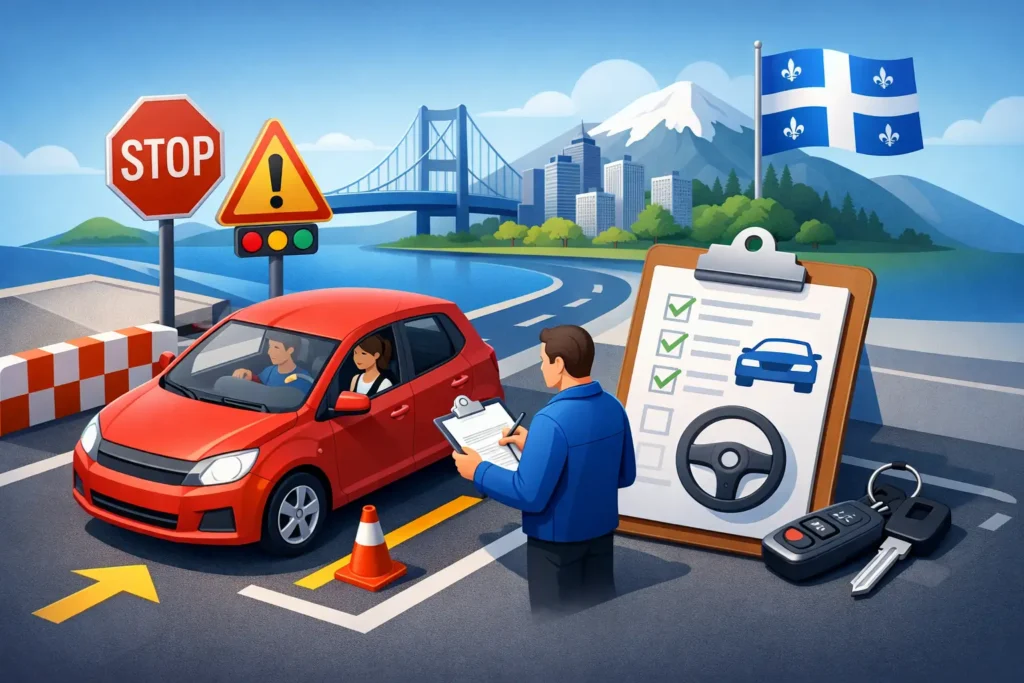 SAAQ Road Test Requirements in Quebec
