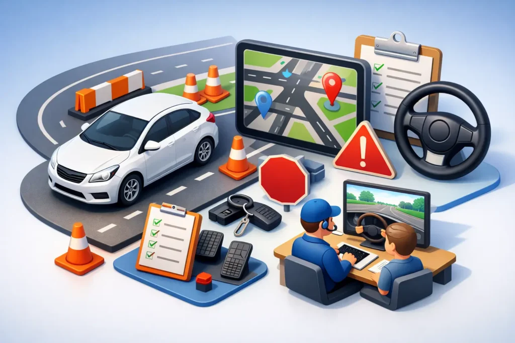 What a Class 5 Driver Training Program Covers