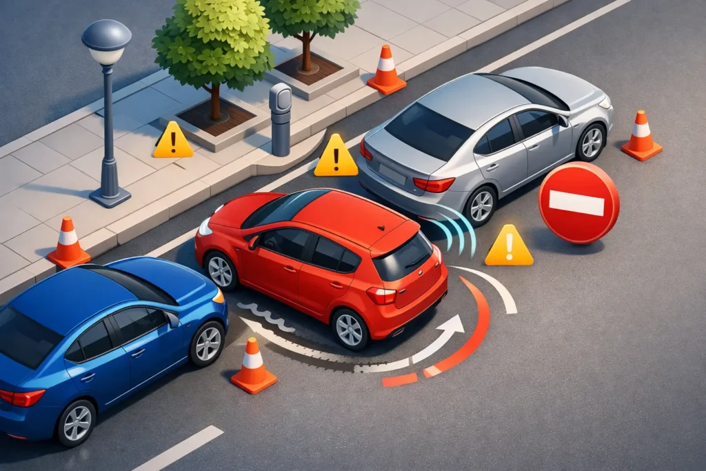 9 Common Parallel Parking Test Errors