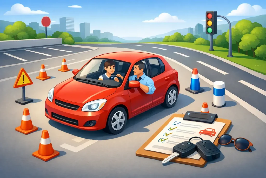 First Driving Lesson Expectations for New Drivers