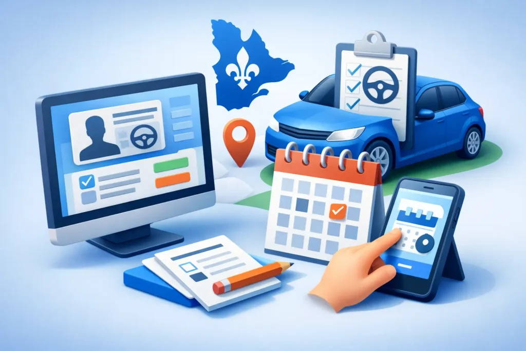 How to Book SAAQ Exam Appointments in Quebec