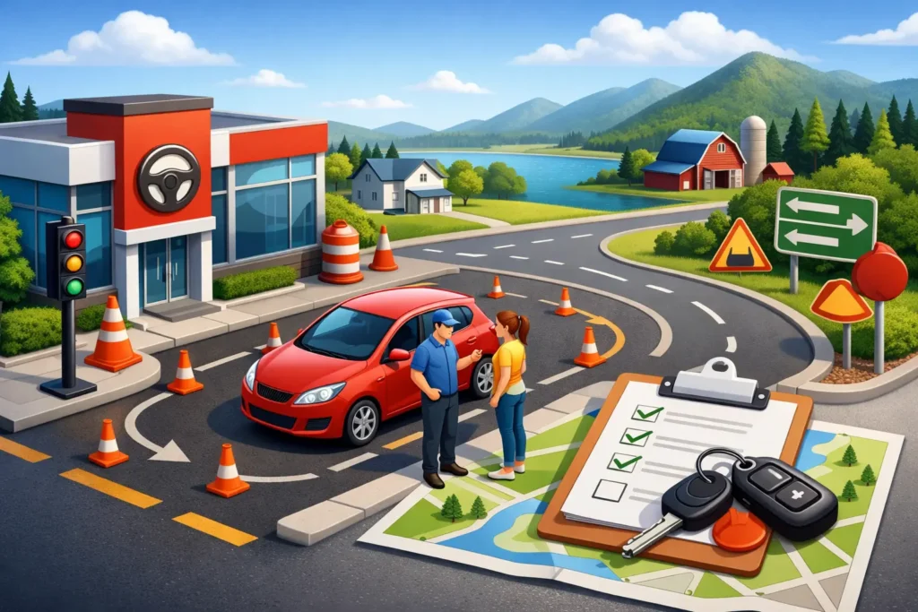 Choosing a Driving School in Huntingdon, Quebec