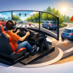 Do Driving Simulators Help Beginners Learn Safely?
